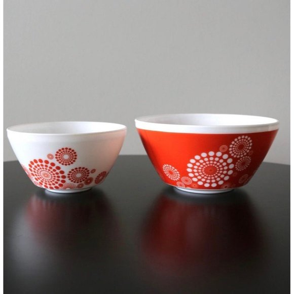 Pyrex Kitchen Vintage Charm Tickled Pink Inspired By Pyrex Mixing